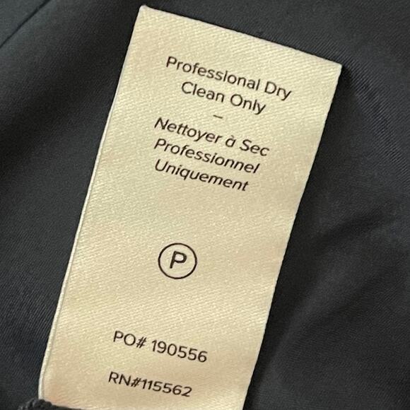 Cinq a Sept Kirsty Shoulder-Tie Flounce Mini Dress - Navy Blue - Size 8 - Picture 5 of 6